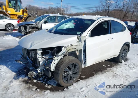 2021 Honda Hr-V Awd Sport z USA, uszkodzony, nr VIN 3CZRU6H11MM718889